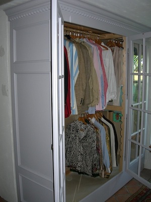 Bild av garderoberna